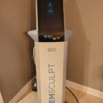 BTL Aesthetics Emsculpt with large and small applicators