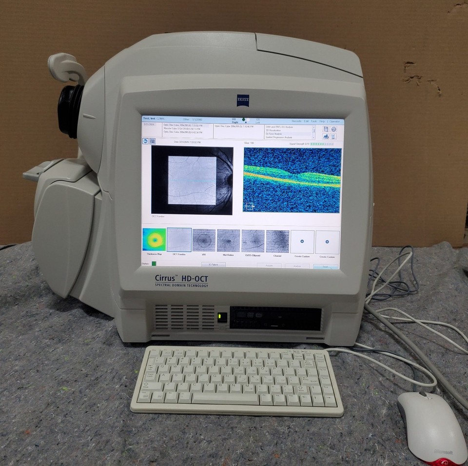 Zeiss Cirrus 4000-7958 Spectral Domain HD-OCT Corneal Topographer
